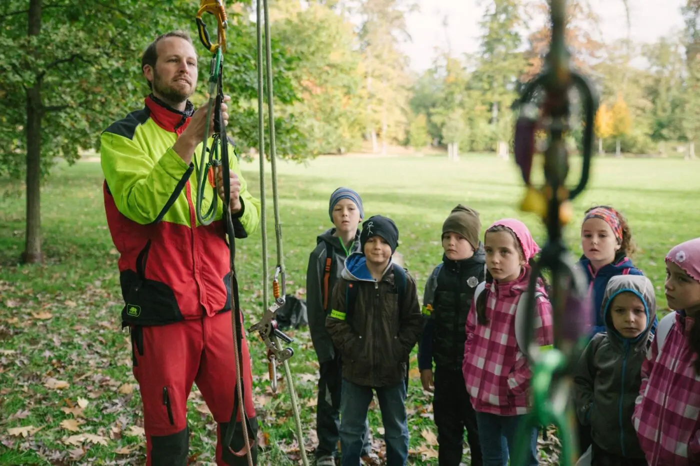 Na dni stromů se seznámíte s prací arboristů