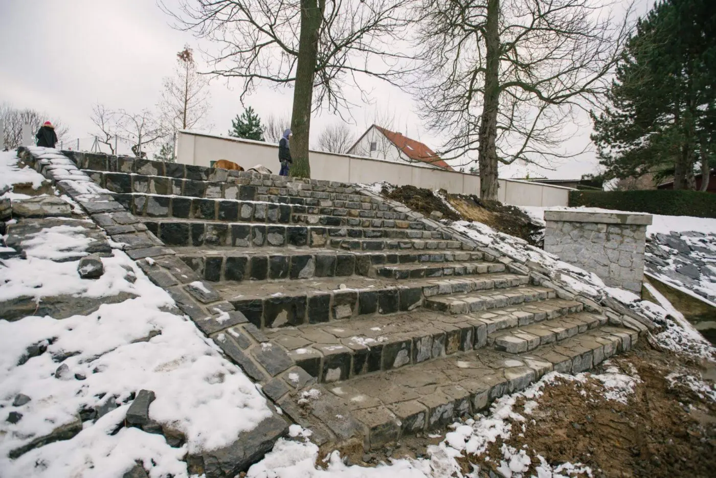 Kamenné schodiště