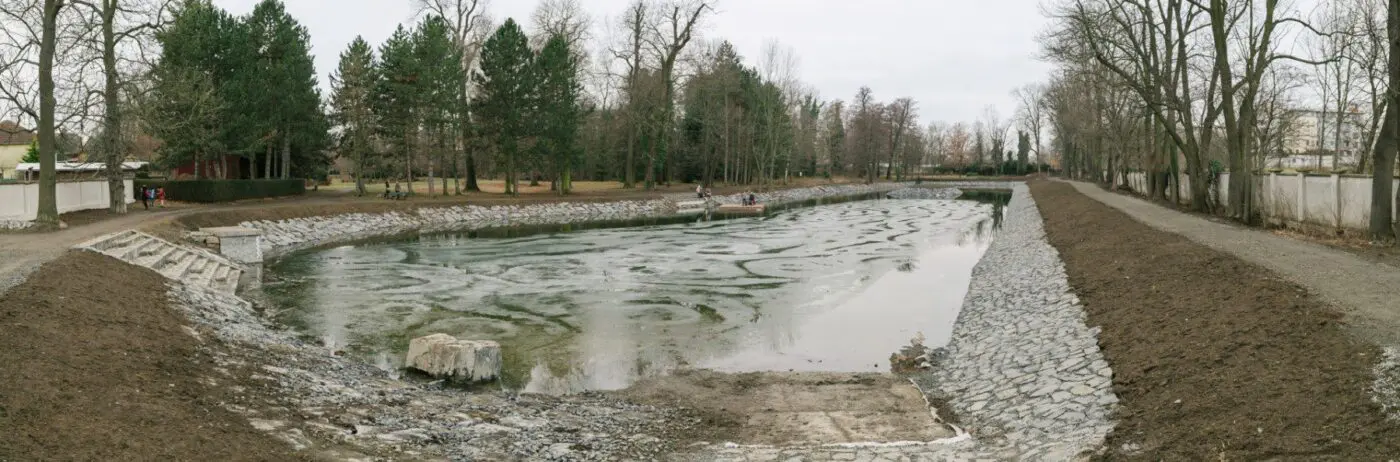 Revitalizace Zámeckého rybníka Praha-Čakovice