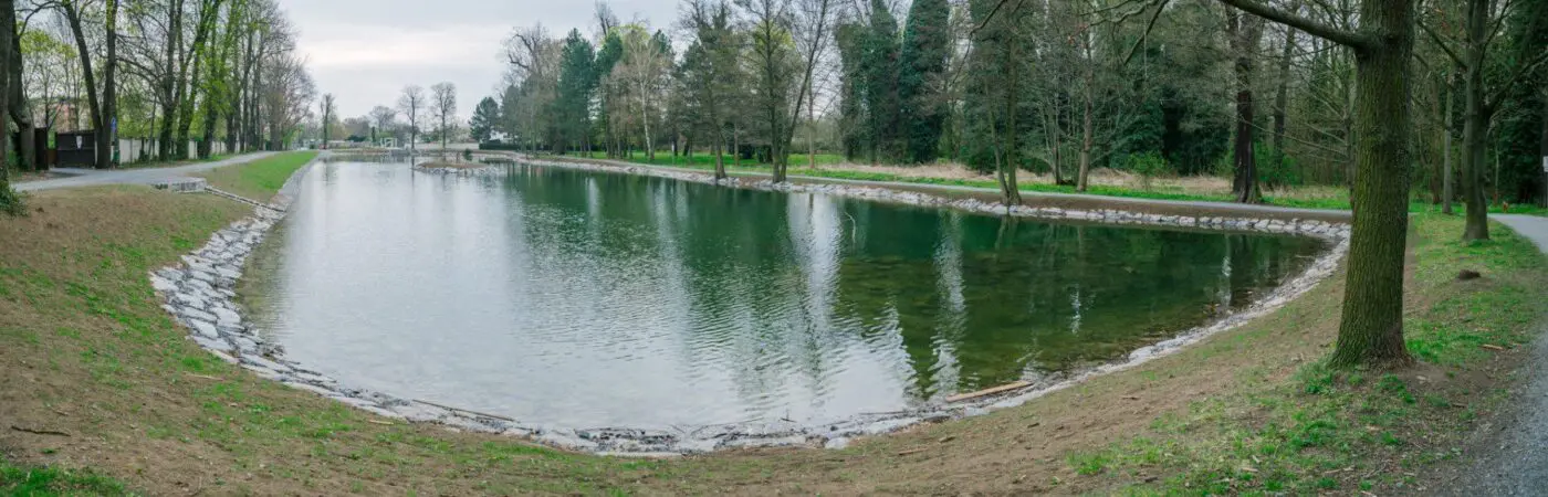 Revitalizace Zámeckého rybníka Praha-Čakovice