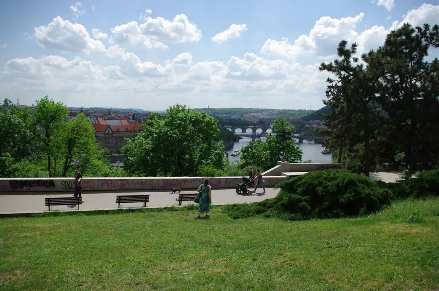 Výhled na Vltavu