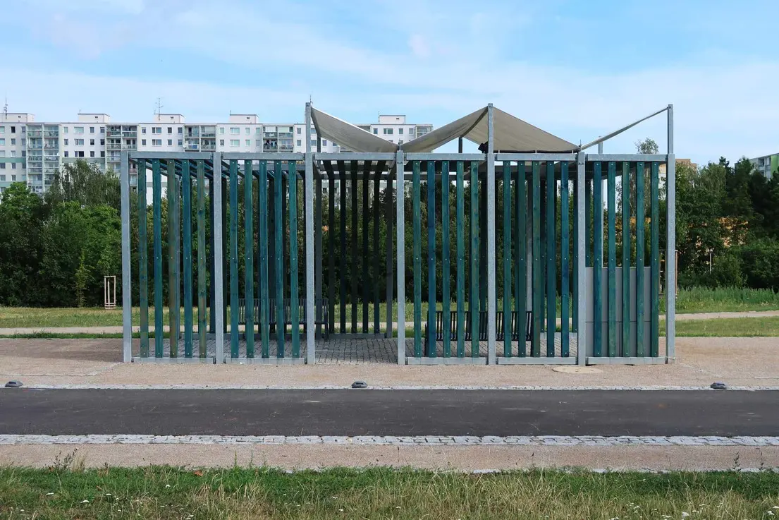 Centrální park na Chodově, altán