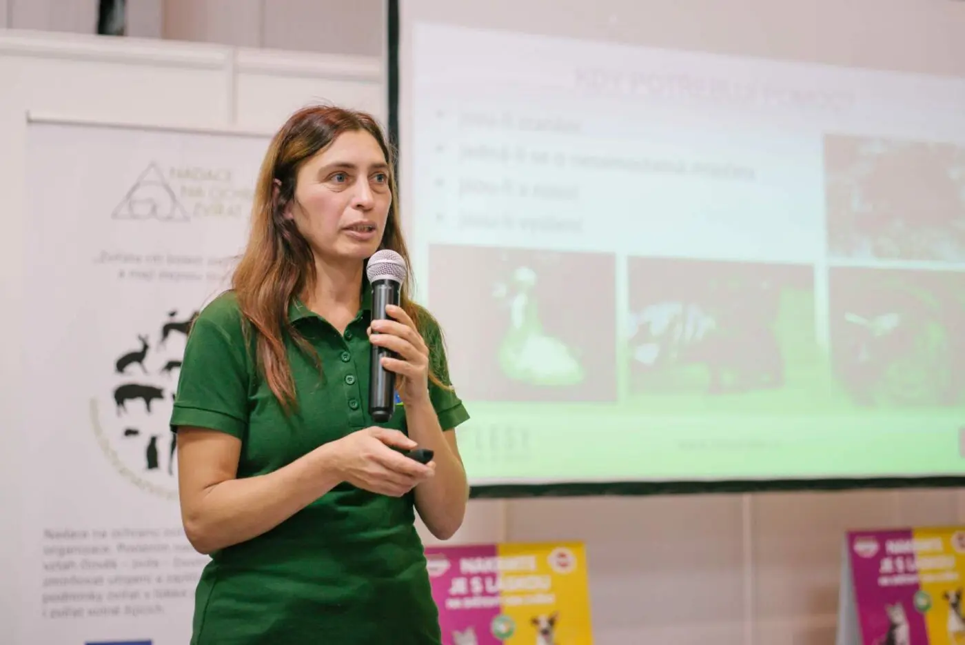 Přednáška o záchranné stanici na veletrhu For Pets 2021
