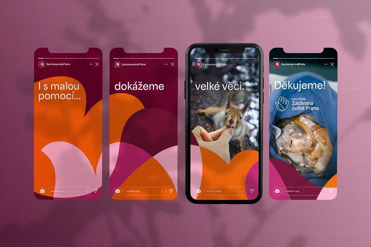 Ukázka komunikace na sociálních sítích