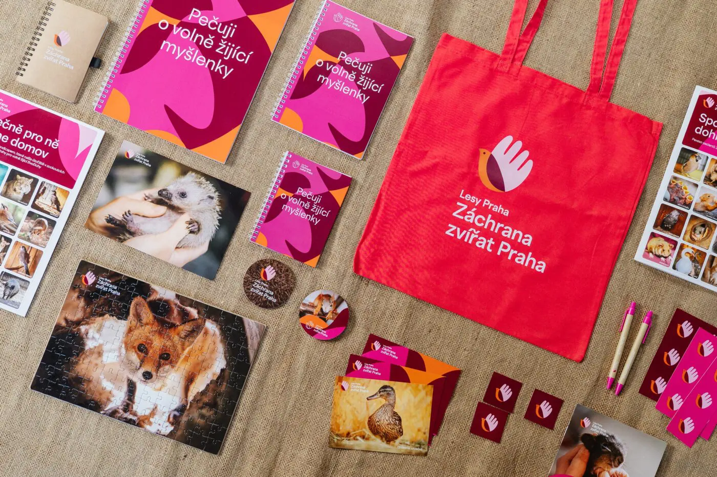 Pořiďte si merch záchranné stanice a pomáhejte s námi