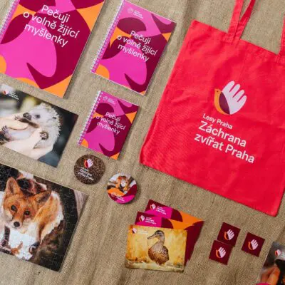 Pořiďte si merch záchranné stanice a pomáhejte s námi