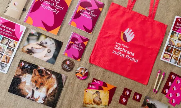 Pořiďte si merch záchranné stanice a pomáhejte s námi