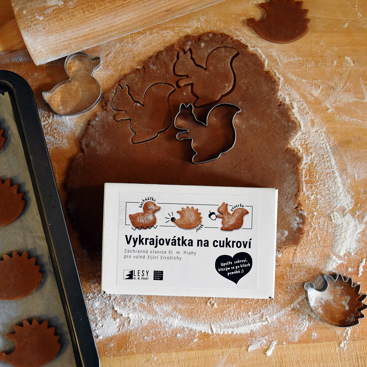 Biscuit cutters – Hedgehog set - Image 3