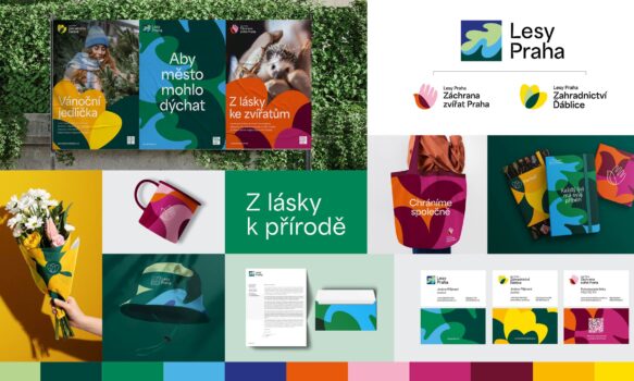 „Aby město mohlo dýchat.“ Lesy hl. m. Prahy představují nové logo a vizuální identitu s cílem podpořit zájem veřejnosti o přírodu a aktivity organizace